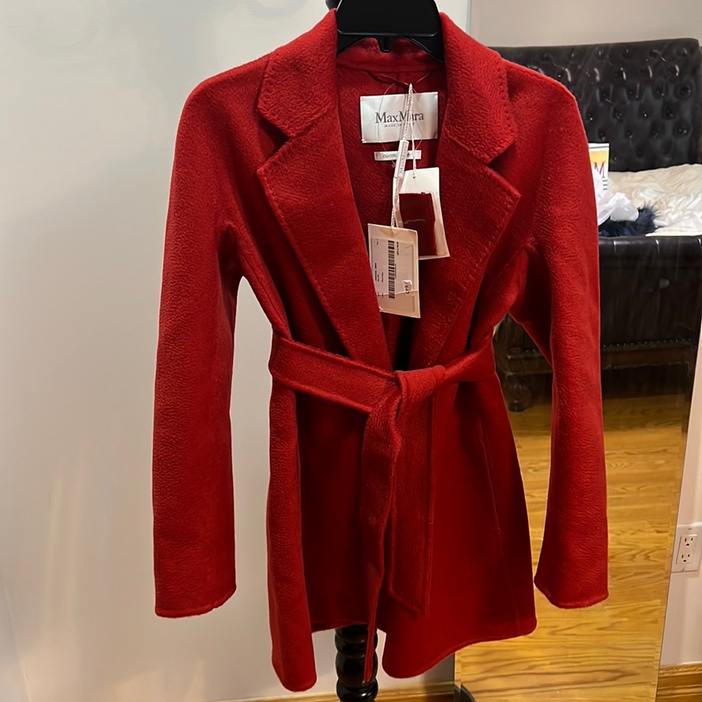 NWT MaxMara Nemi Turtledove Double Cashmere Jacket